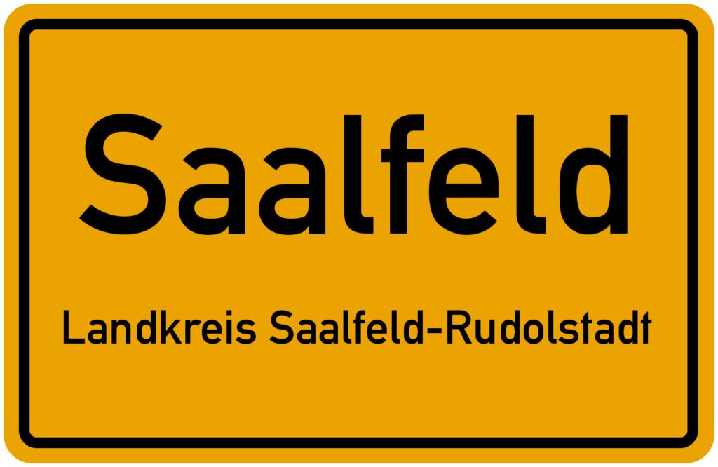 Saalfeld im Landkreis Saalfeld-Rudolstadt